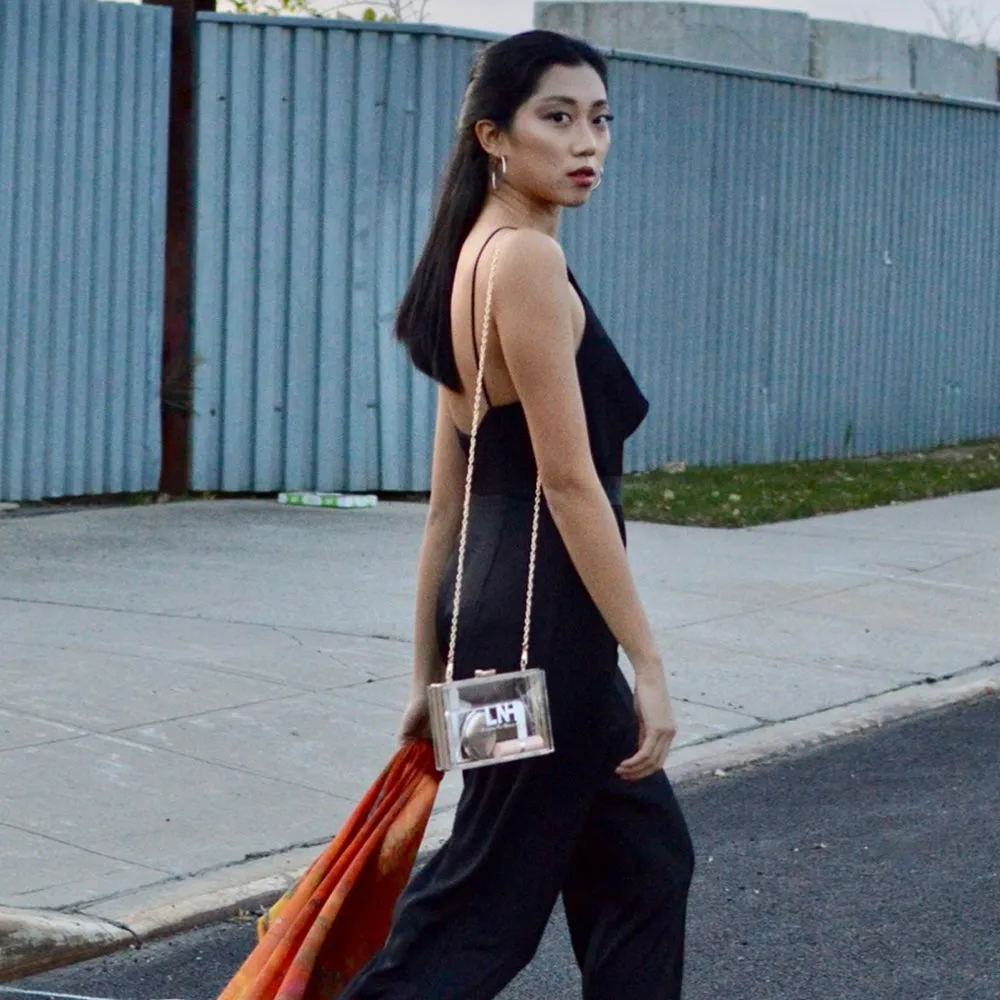 LNH Signature Clear Clutch