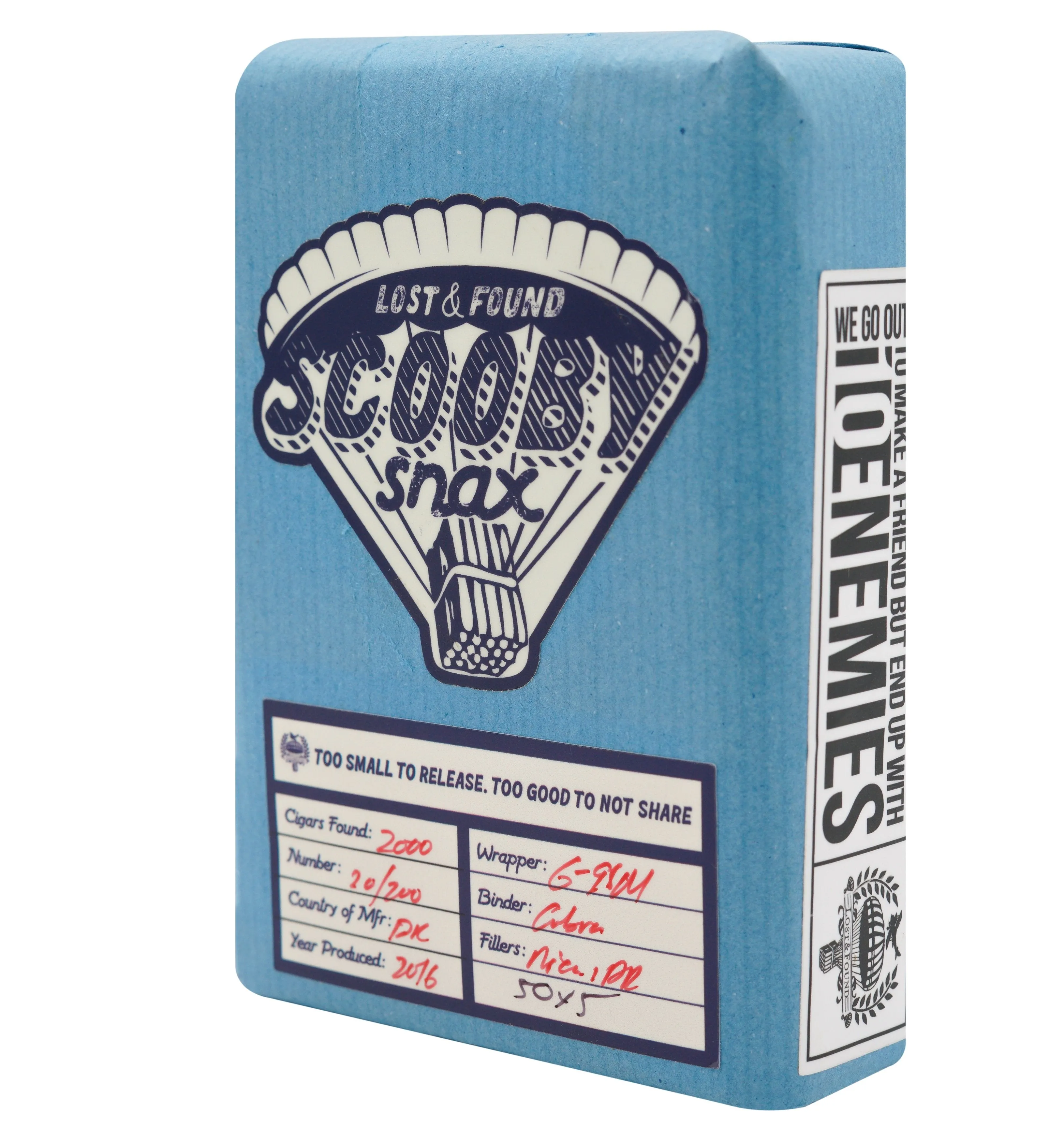 Lost & Found Scooby Snax Robusto Vintage 2016