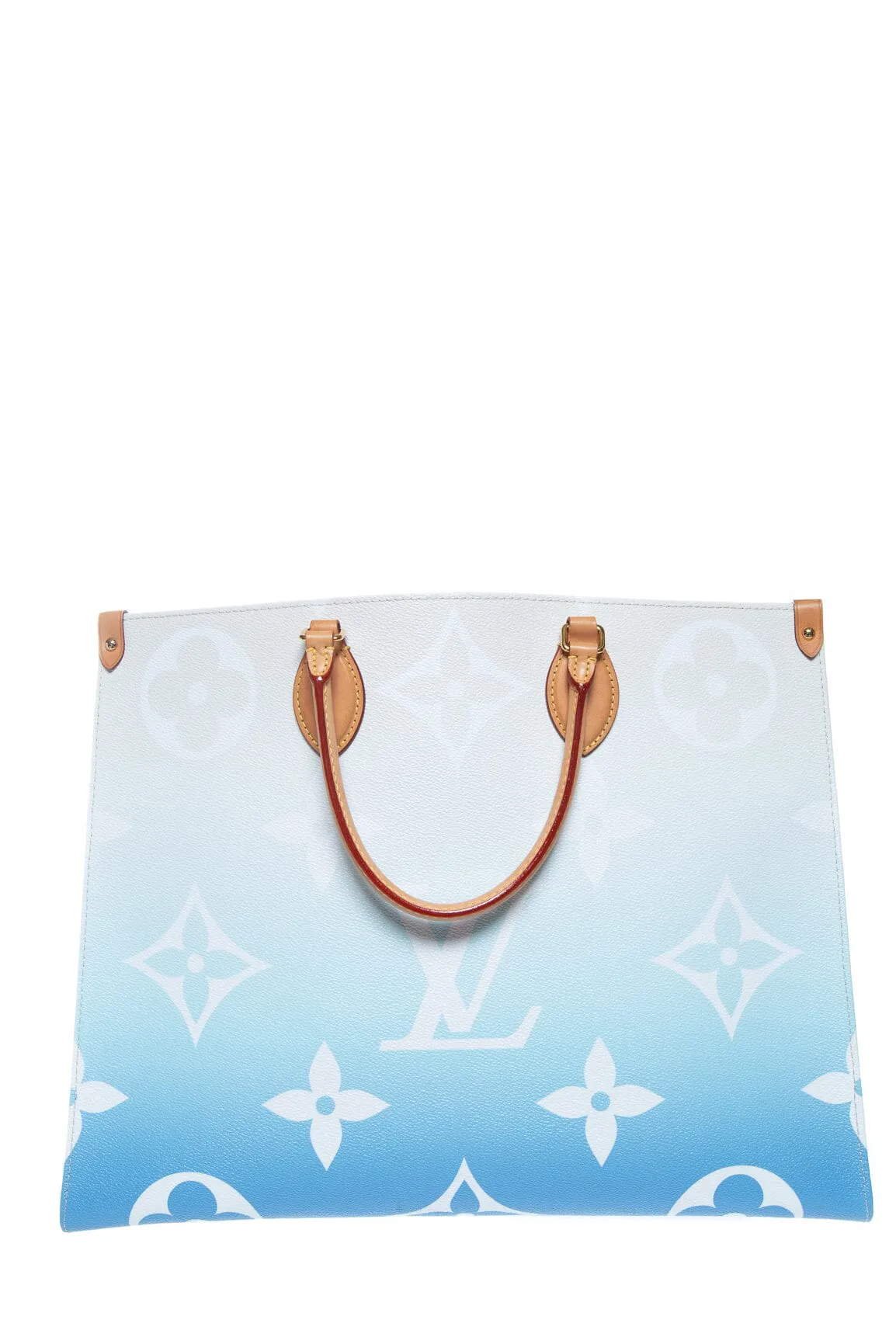 Louis Vuitton 2021 Blue Monogram Giant By The Pool Onthego Tote
