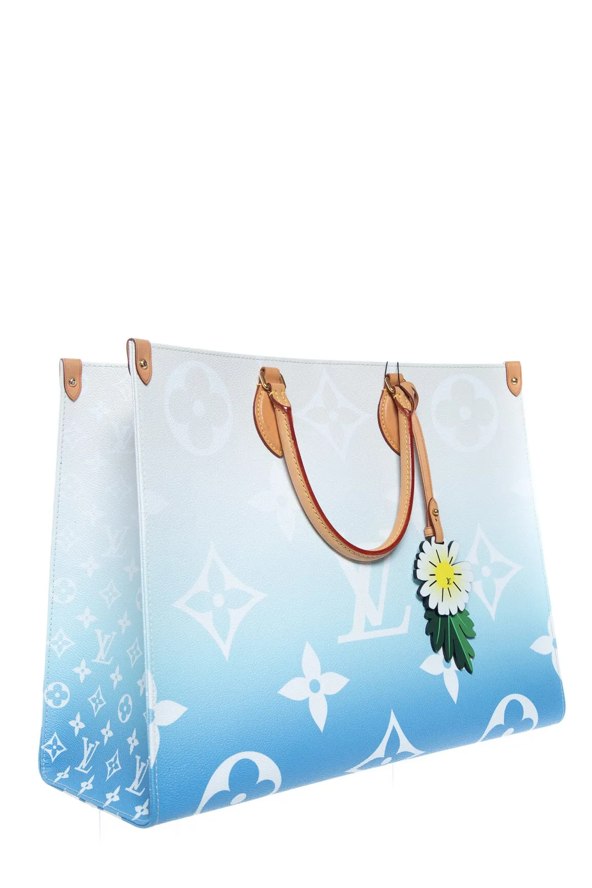 Louis Vuitton 2021 Blue Monogram Giant By The Pool Onthego Tote
