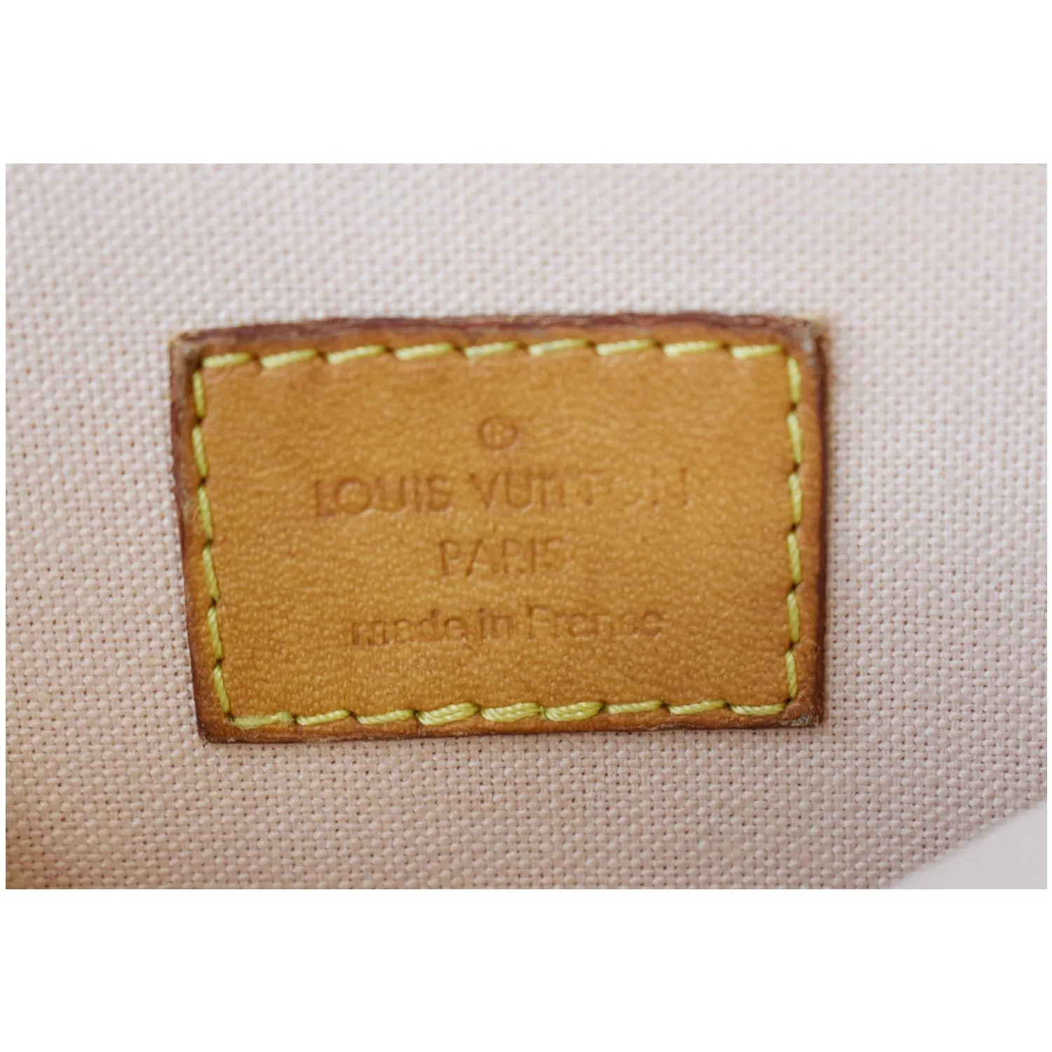 LOUIS VUITTON Croisette Damier Azur Shoulder Crossbody Bag White