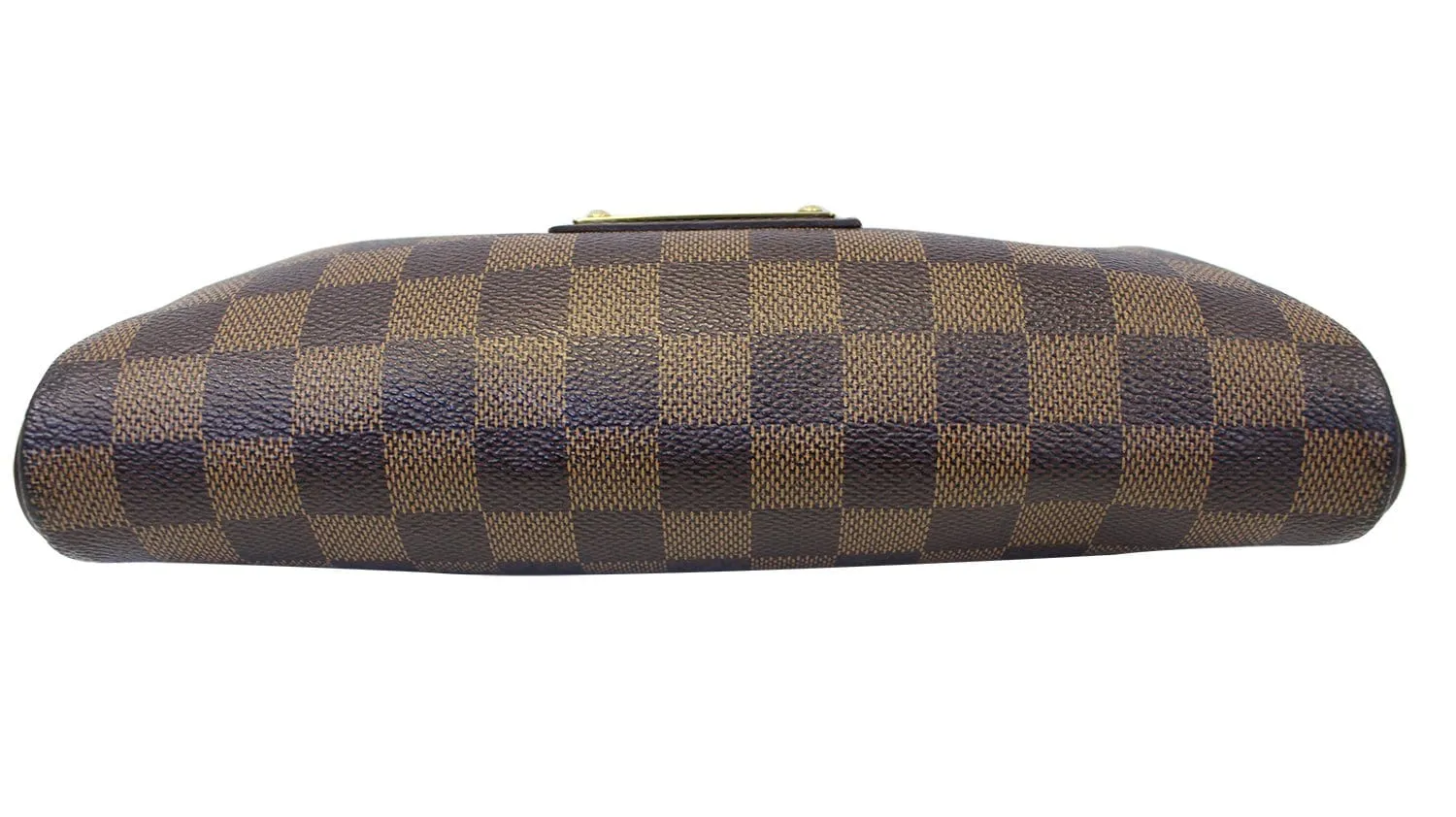 LOUIS VUITTON Damier Ebene Pochette Eva Clutch Shoulder Crossbody Bag