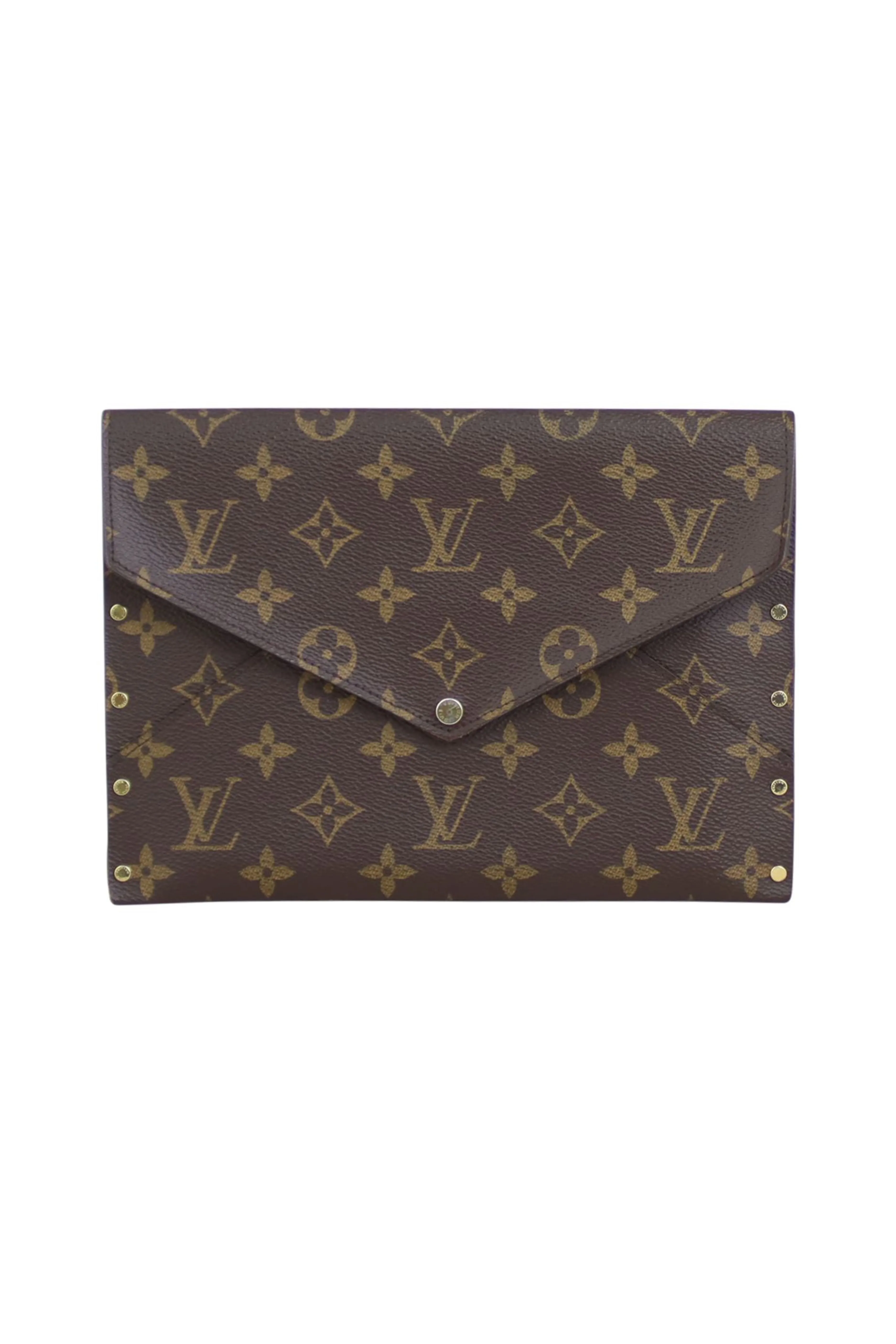 LOUIS VUITTON LV  Monogram Rivets Enveloppe Bag