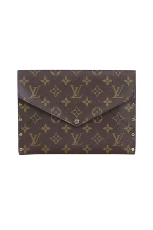 LOUIS VUITTON LV  Monogram Rivets Enveloppe Bag