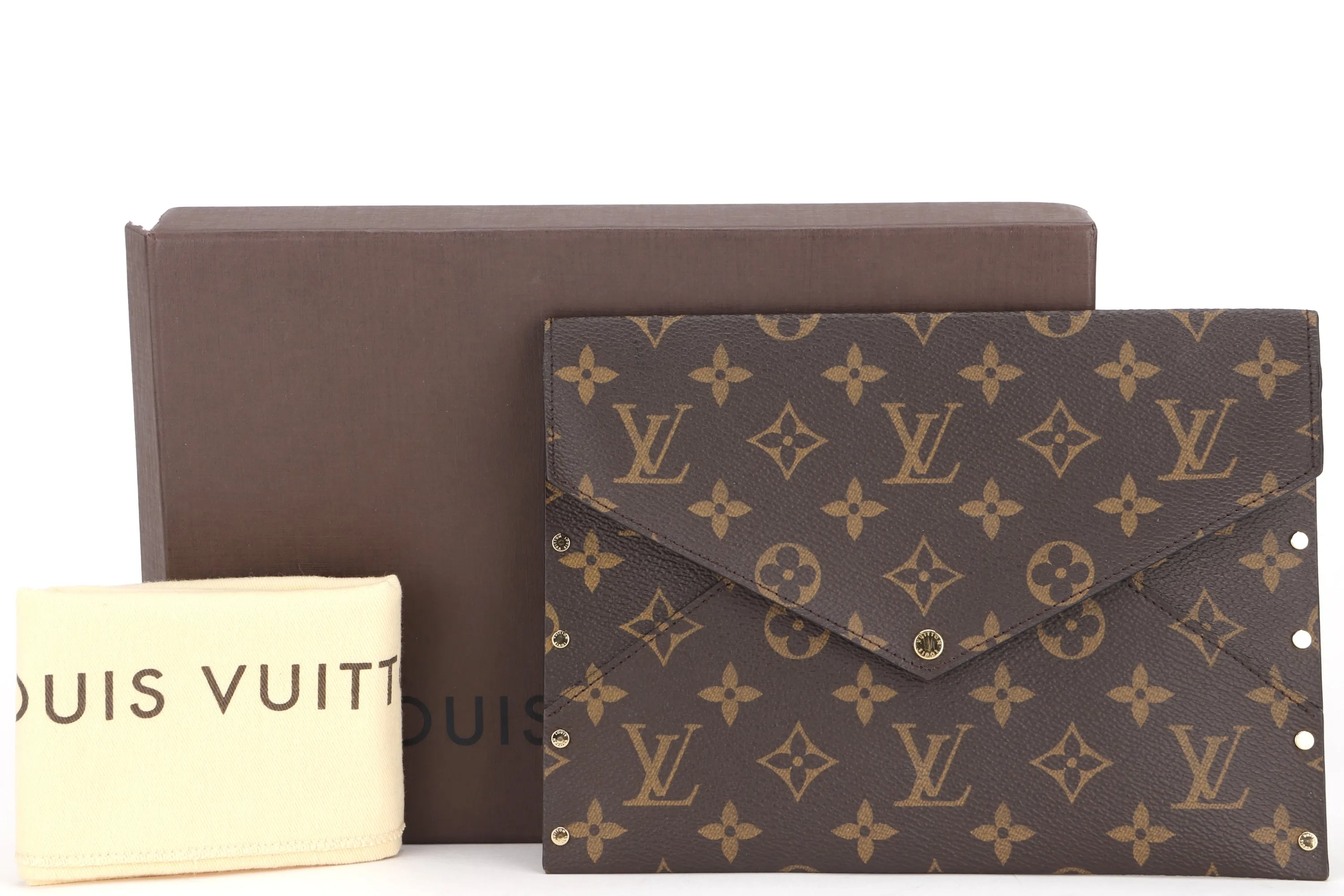 LOUIS VUITTON M62034 KIRIGAMI POCHETTE PM (RI4195) MONOGRAM CANVAS, WITH DUST COVER & BOX