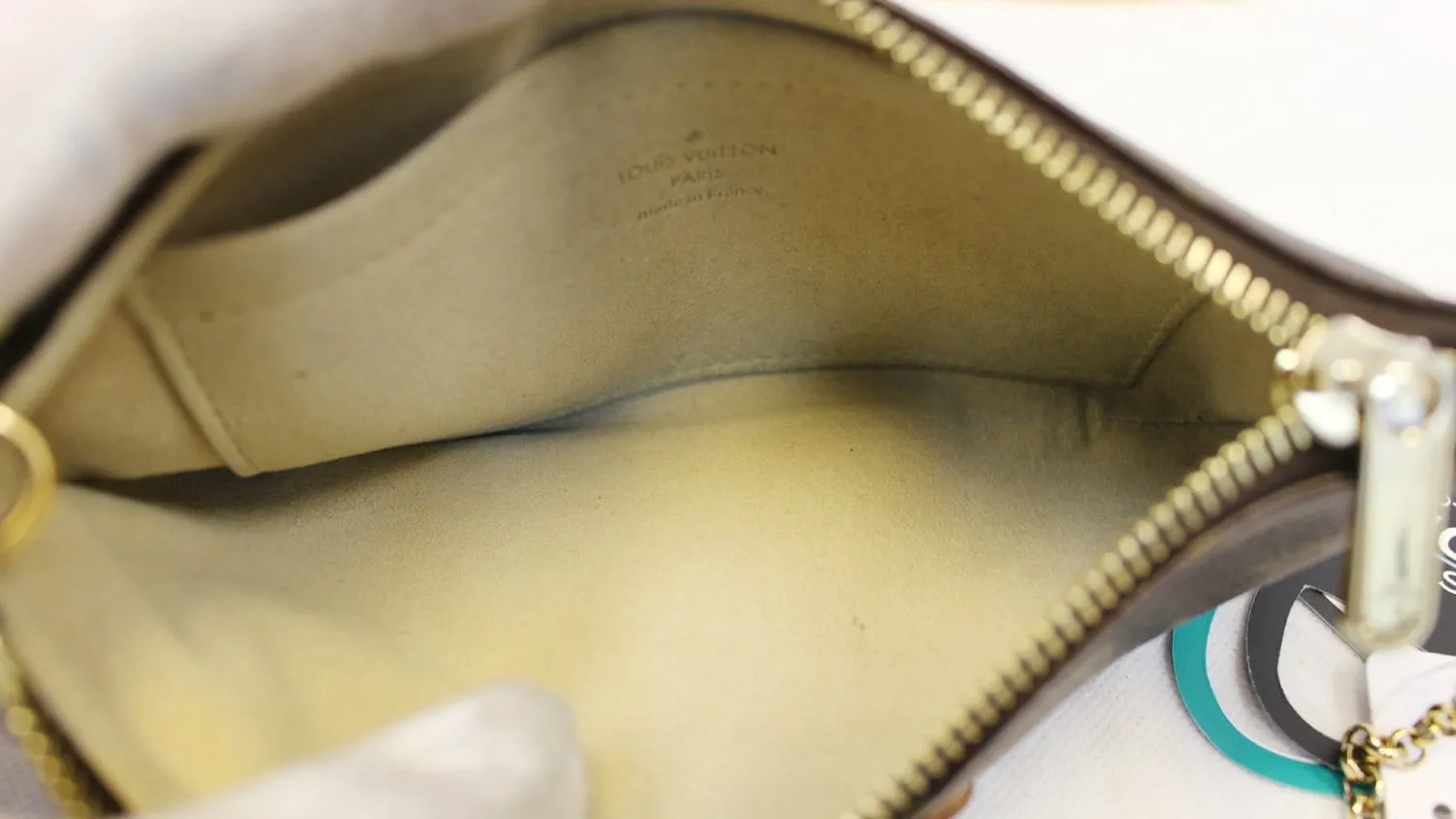 LOUIS VUITTON Monogram Canvas Milla MM Clutch Bag
