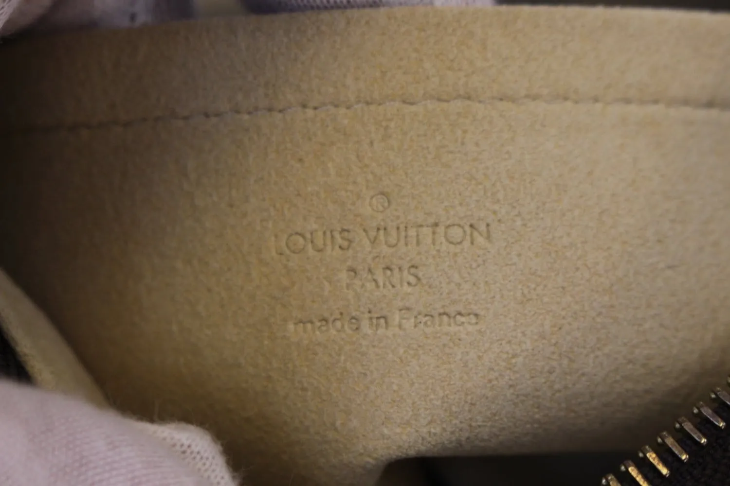 LOUIS VUITTON Monogram Canvas Pochete Milla MM Bag