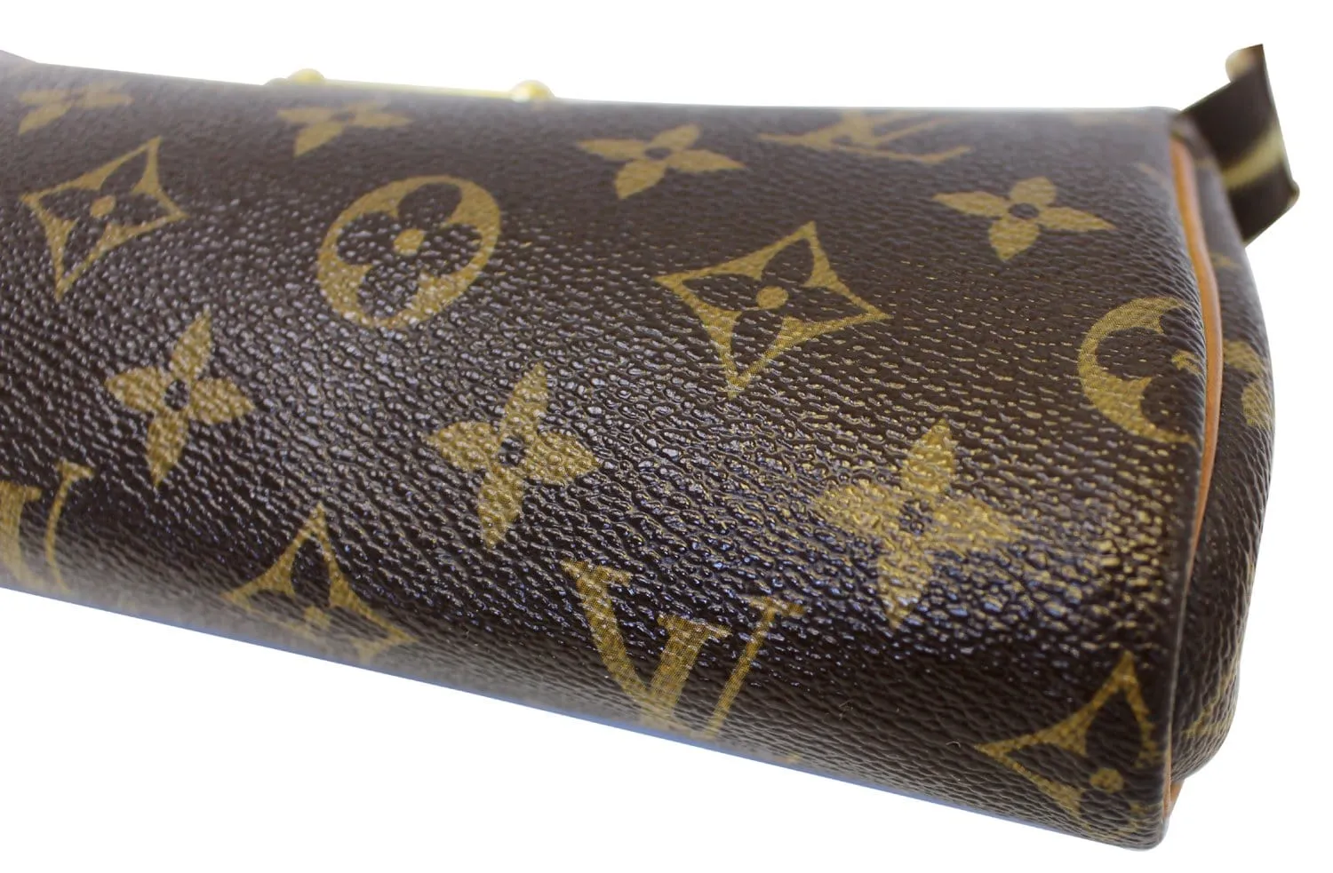 LOUIS VUITTON Monogram Canvas Pochette Eva Clutch Crossbody Bag