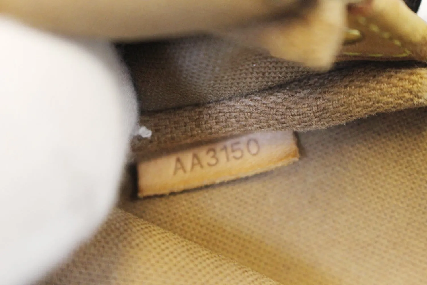 LOUIS VUITTON Monogram Canvas Pochette Eva Clutch Crossbody Bag