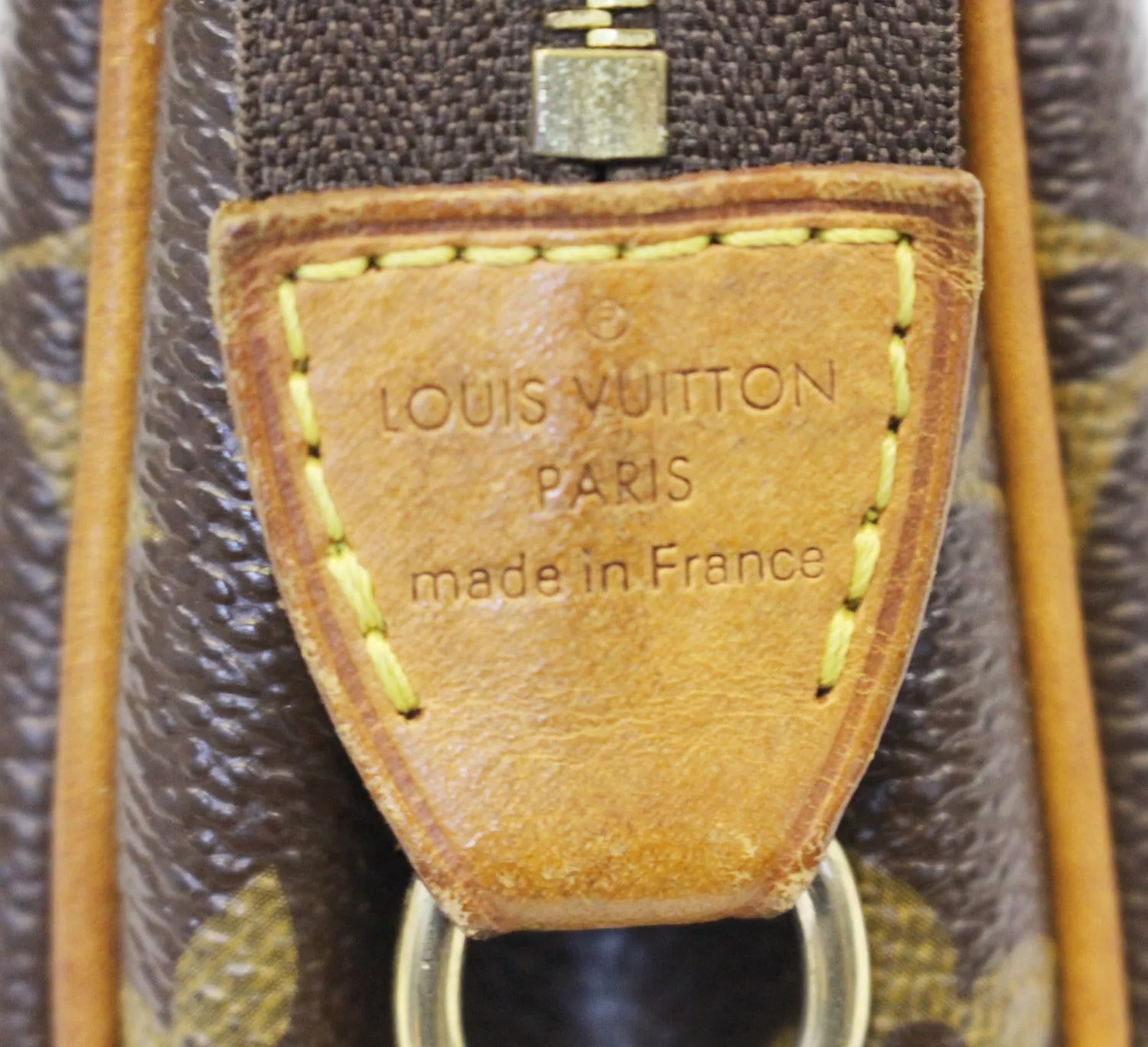 LOUIS VUITTON Monogram Canvas Pochette Eva Clutch Crossbody Bag