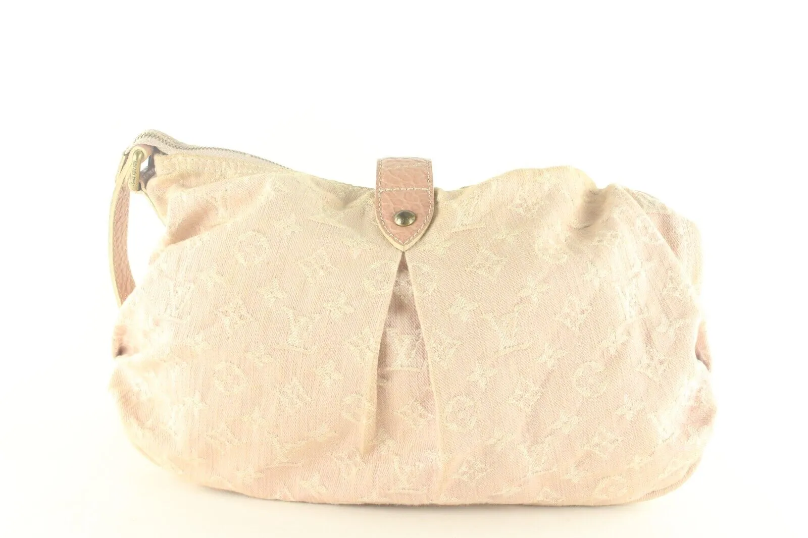 Louis Vuitton Pink Denim Monogram Slightly Messenger 3LK103K