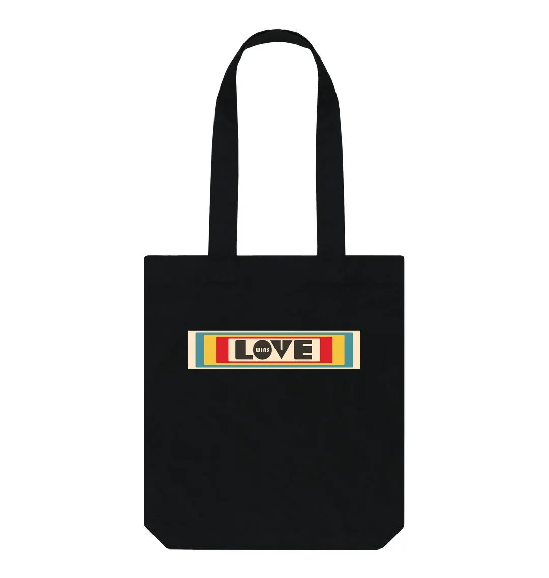 Love Wins Retro tote