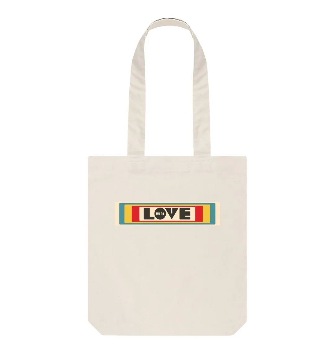 Love Wins Retro tote