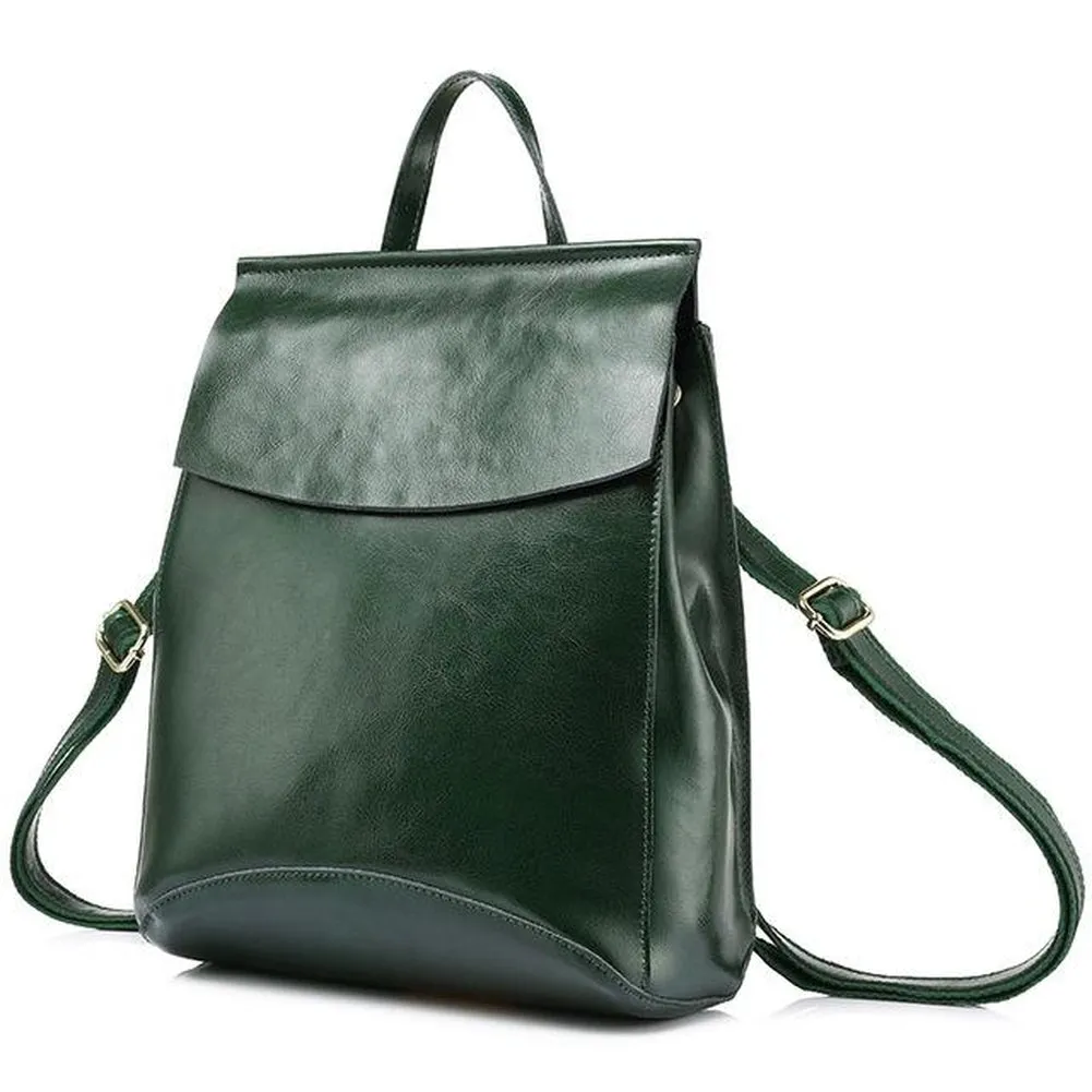 <bold>Fashion Backpack  <br>Genuine-Leather