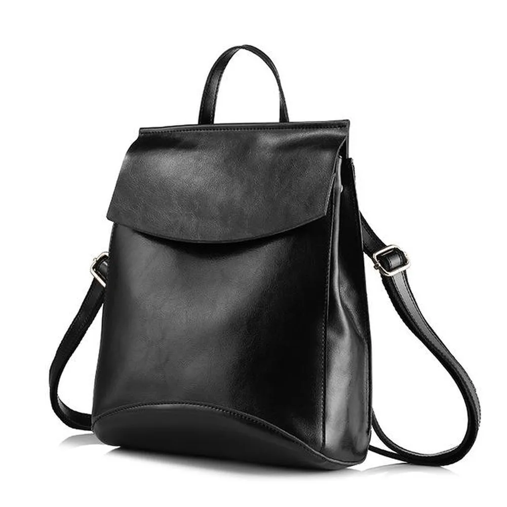 <bold>Fashion Backpack  <br>Genuine-Leather