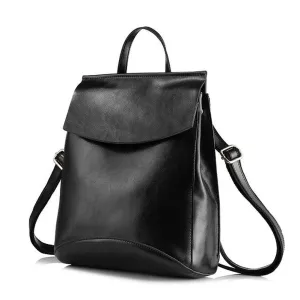 <bold>Fashion Backpack  <br>Genuine-Leather