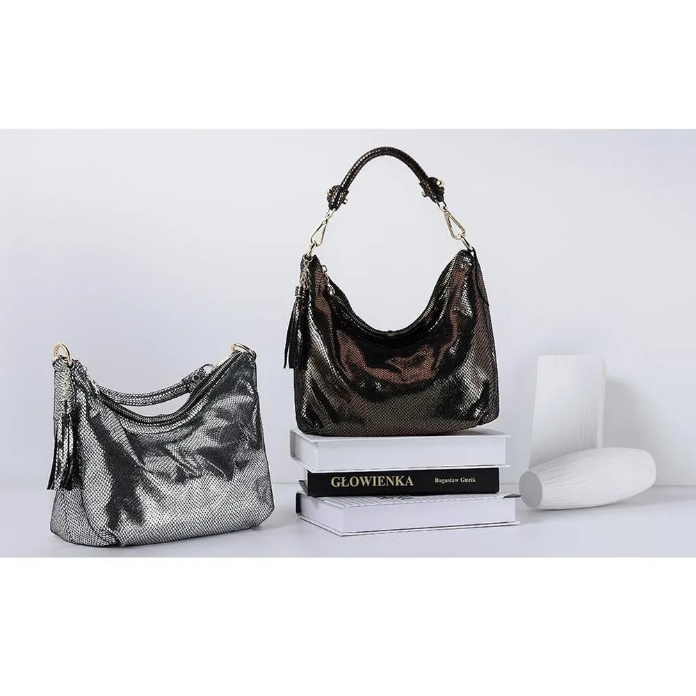 <bold>Hobo  / Tote Bag <br>Genuine-Leather