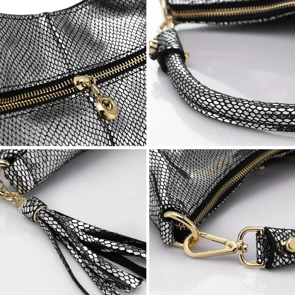 <bold>Hobo  / Tote Bag <br>Genuine-Leather