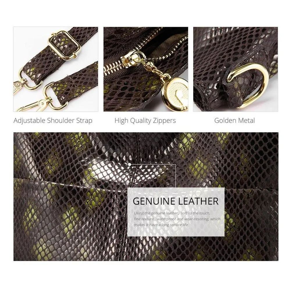 <bold>Hobo  / Tote Bag <br>Genuine-Leather