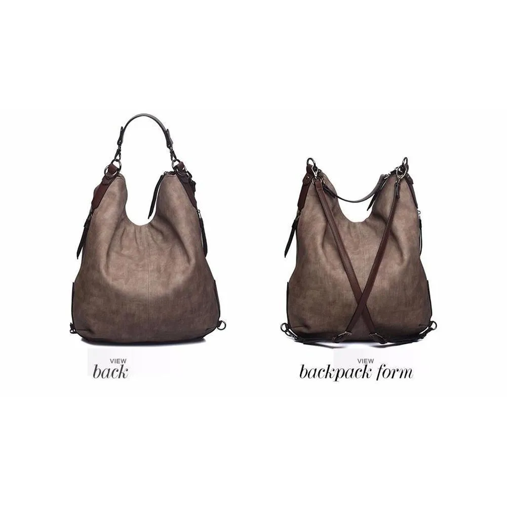 <bold>Hobo / Tote Bag <br>Vegan-Leather