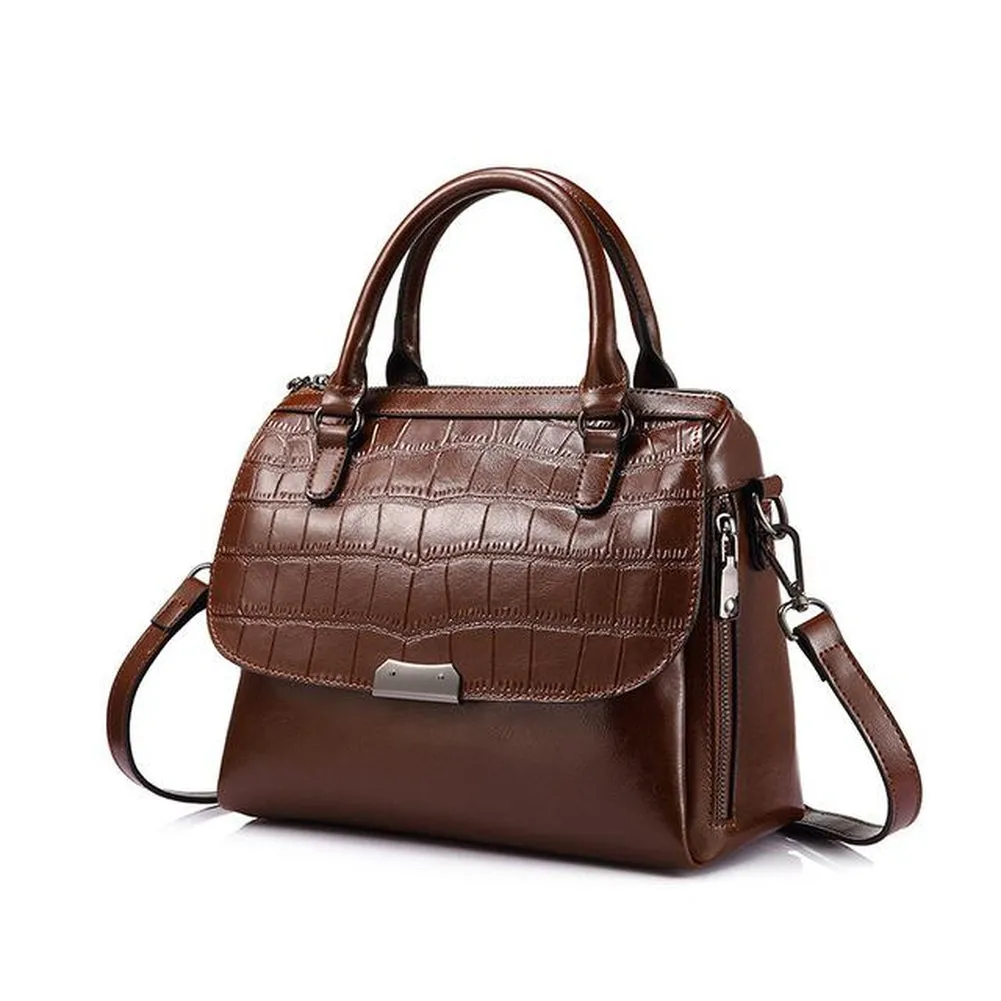 <bold>Top-Handle  / Shoulder Bag  <br>Vegan-Leather