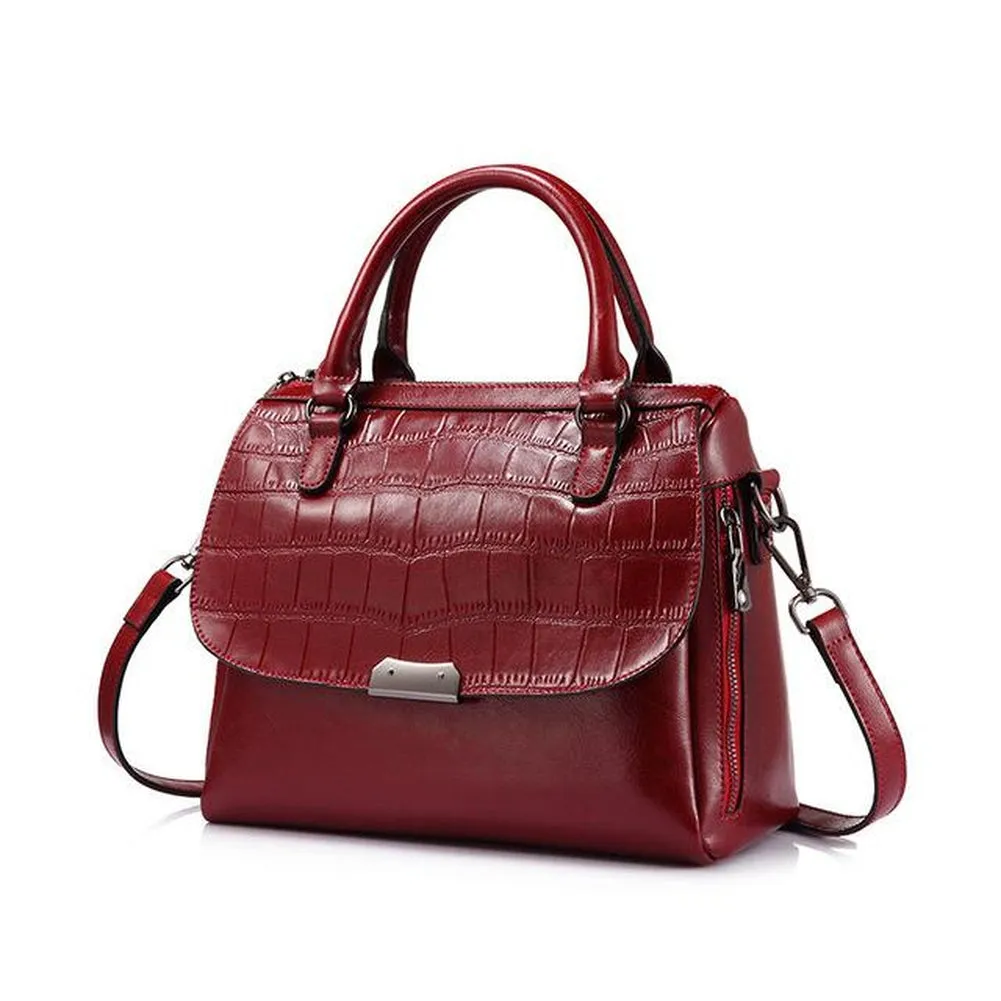 <bold>Top-Handle  / Shoulder Bag  <br>Vegan-Leather