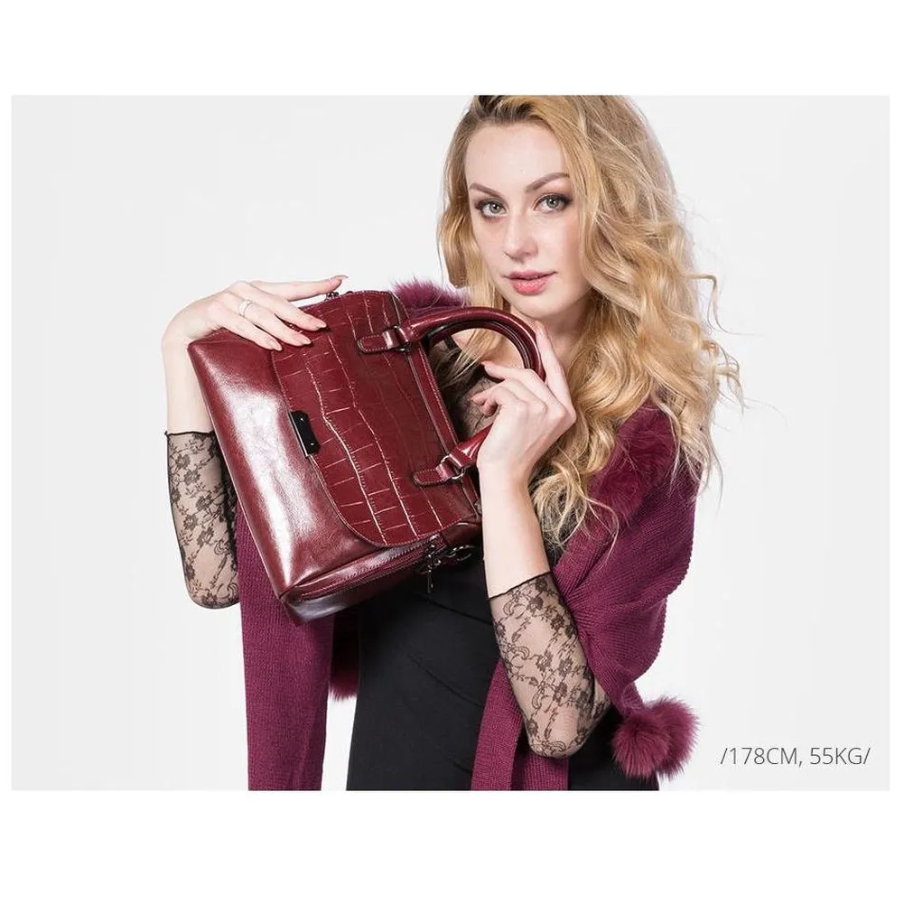 <bold>Top-Handle  / Shoulder Bag  <br>Vegan-Leather