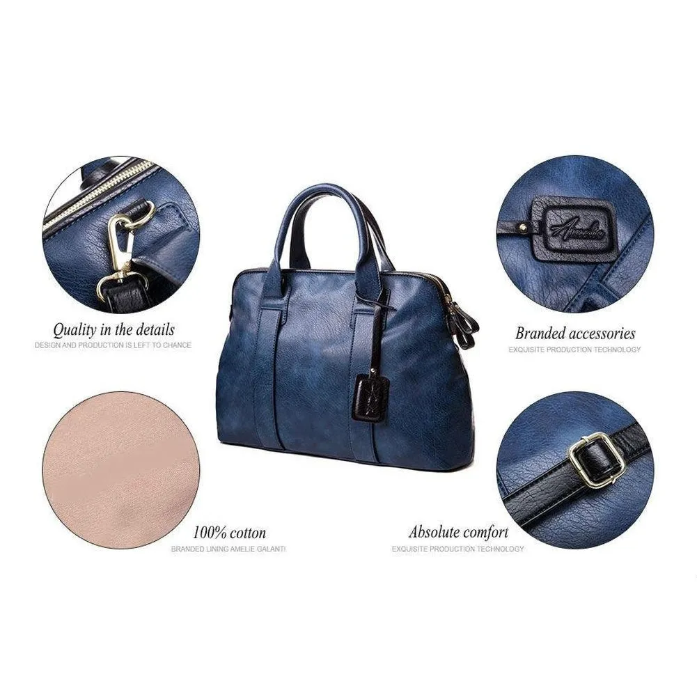 <bold>Top-Handle / Tote Bag  <br>Vegan-Leather