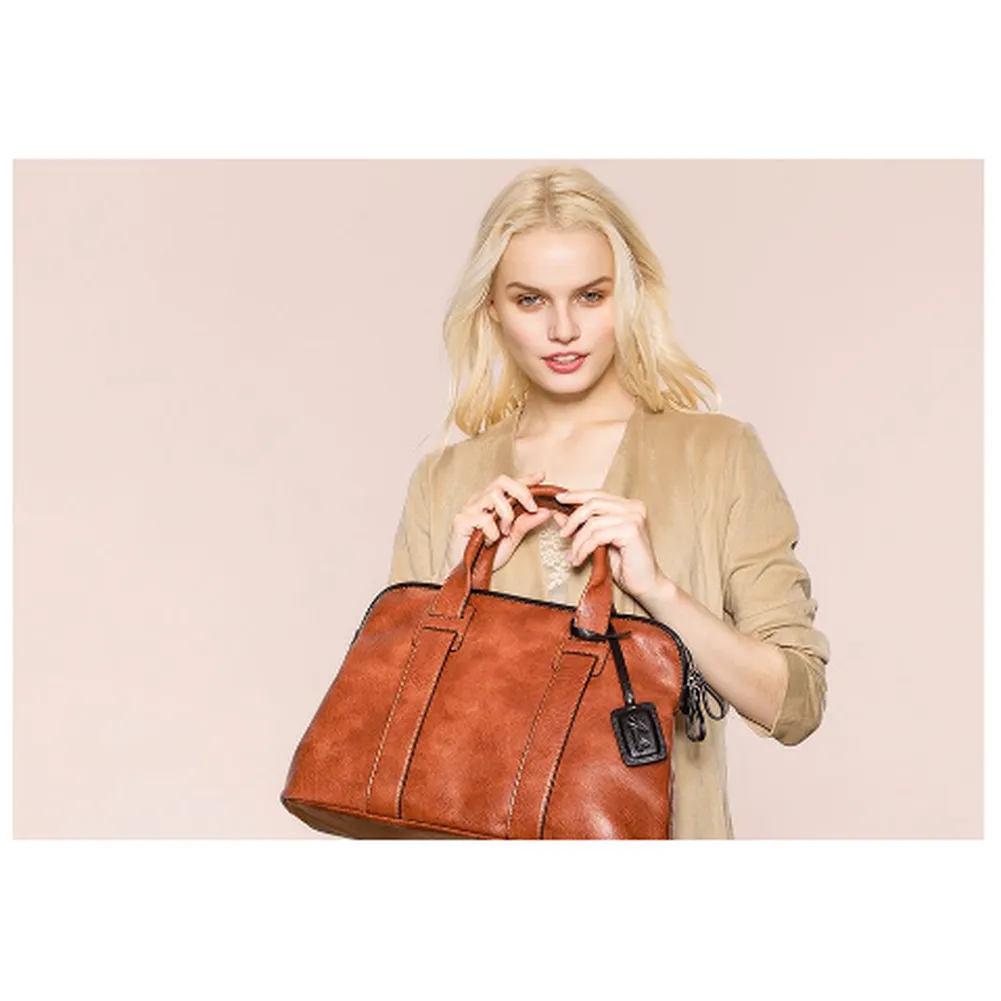 <bold>Top-Handle / Tote Bag  <br>Vegan-Leather