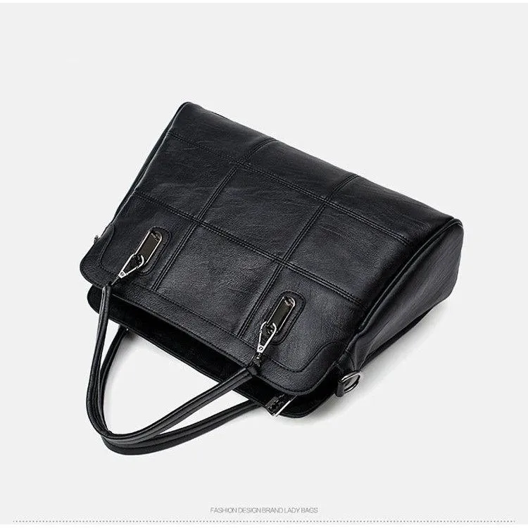 <bold>Tote  / Crossbody Bag <br>Genuine-Leather