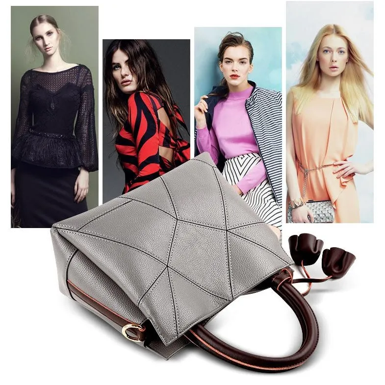 <bold>Tote / Crossbody Bag <br>Genuine-Leather