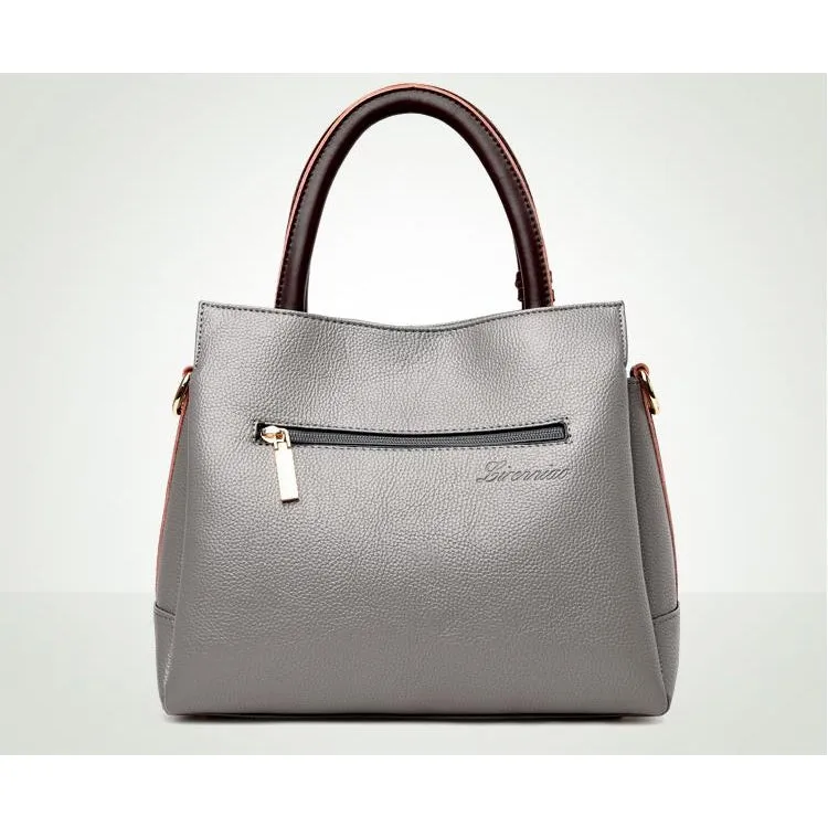 <bold>Tote / Crossbody Bag <br>Genuine-Leather