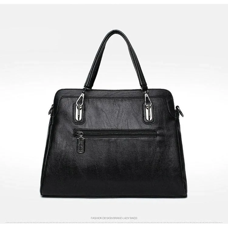 <bold>Tote  / Crossbody Bag <br>Genuine-Leather