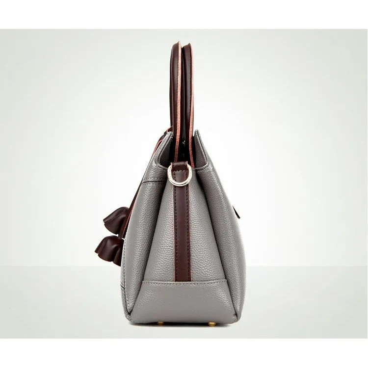 <bold>Tote / Crossbody Bag <br>Genuine-Leather