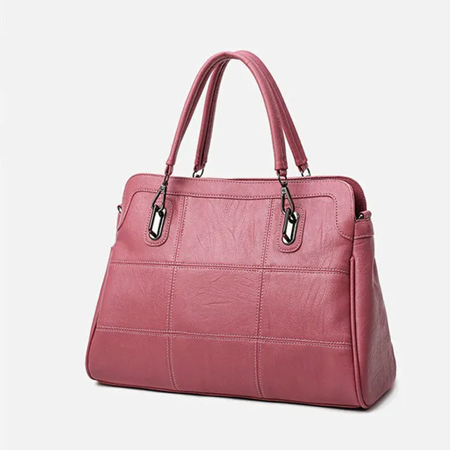 <bold>Tote  / Crossbody Bag <br>Genuine-Leather