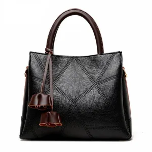 <bold>Tote / Crossbody Bag <br>Genuine-Leather