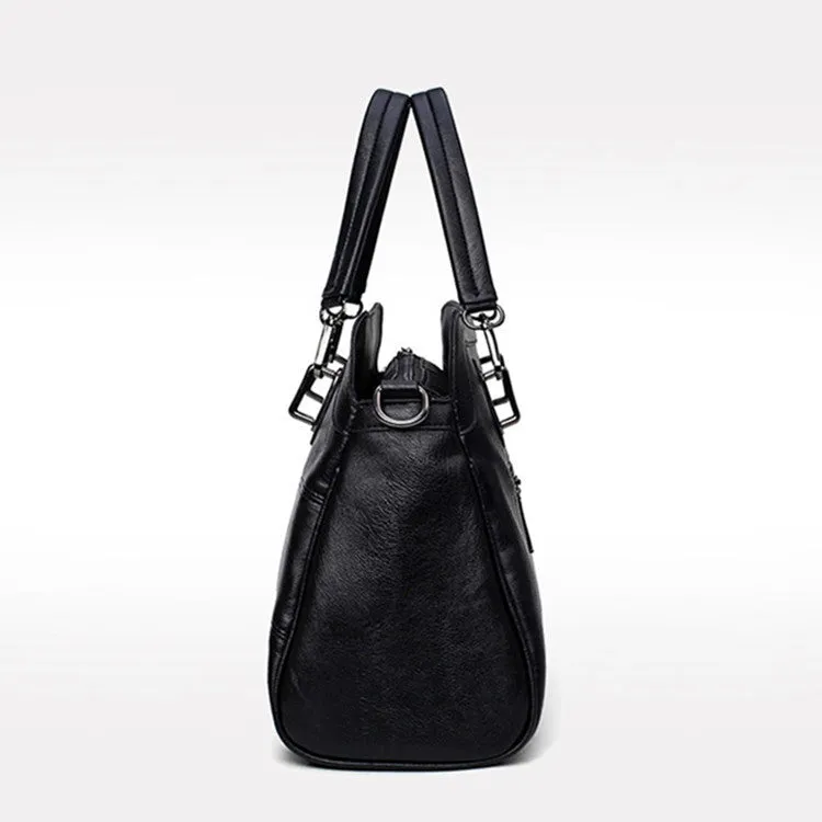 <bold>Tote  / Crossbody Bag <br>Genuine-Leather