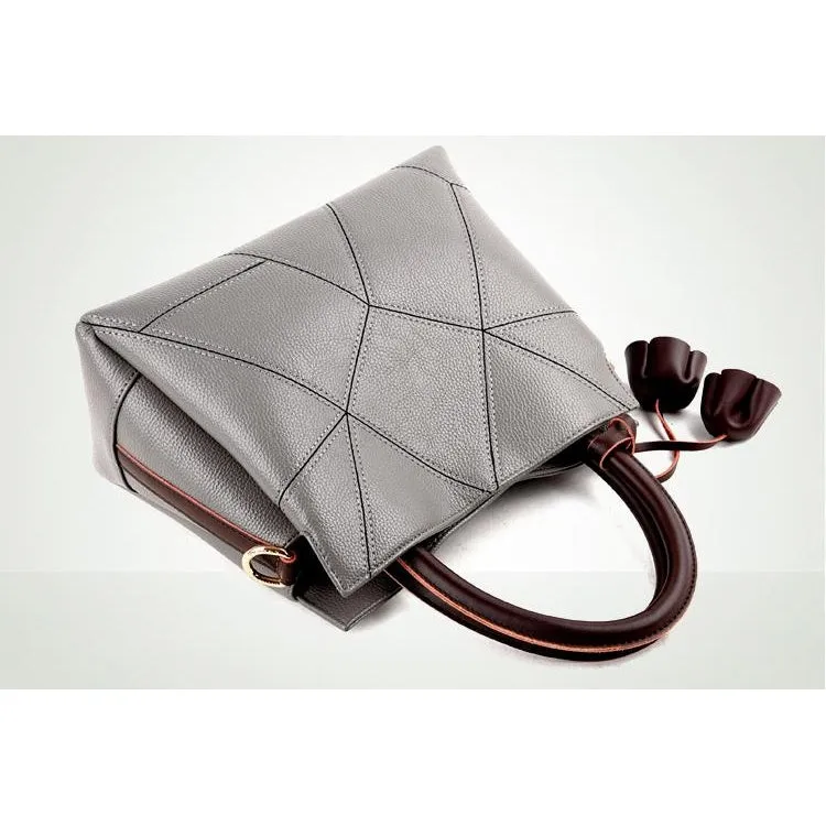 <bold>Tote / Crossbody Bag <br>Genuine-Leather