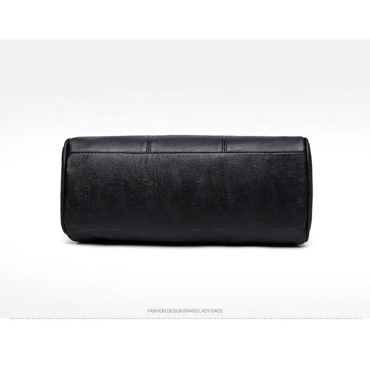 <bold>Tote  / Crossbody Bag <br>Genuine-Leather