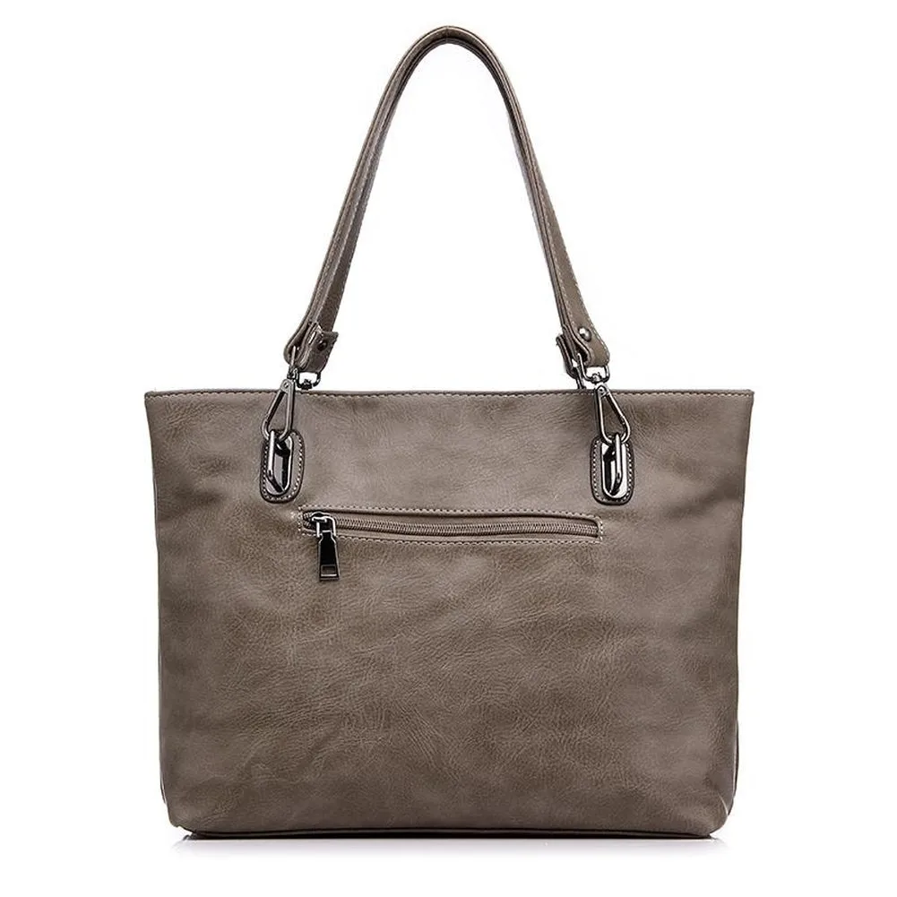 <bold>Tote / Crossbody Bag <br>Vegan-Leather