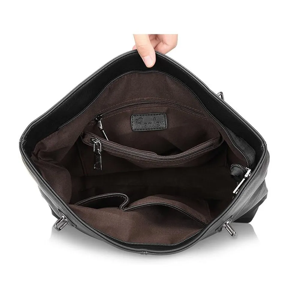 <bold>Tote / Crossbody Bag <br>Vegan-Leather