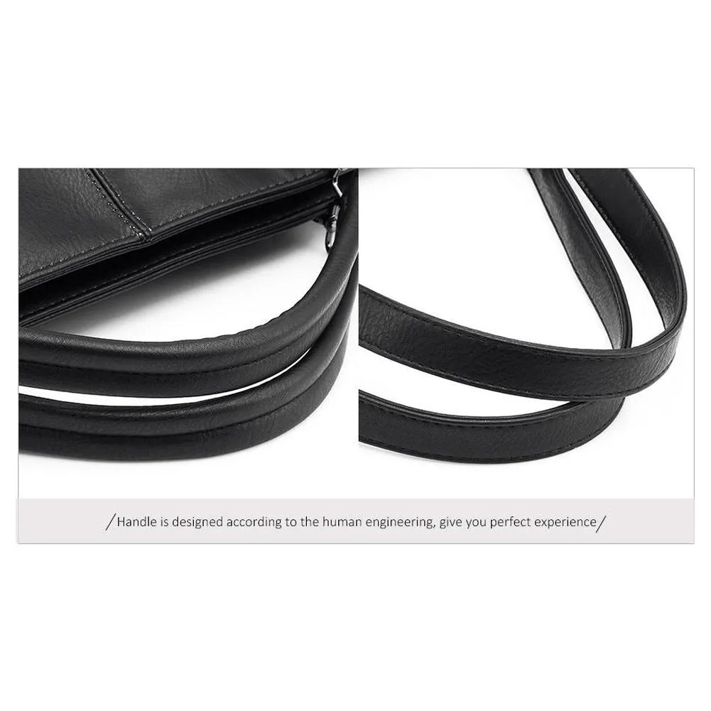 <bold>Tote / Crossbody Bag <br>Vegan-Leather