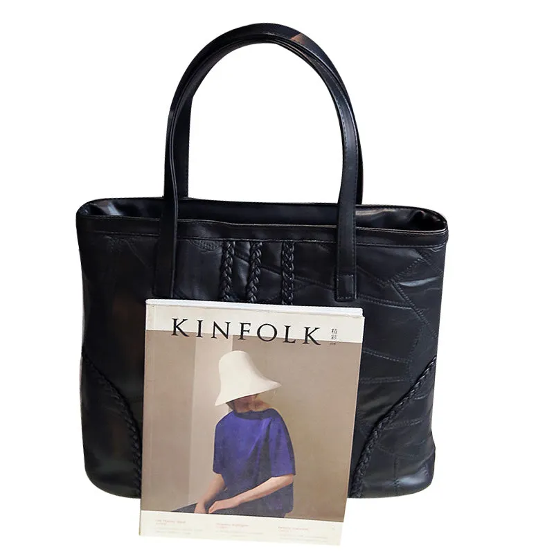 <bold>Tote / Shoulder Bag <br>Genuine-Leather