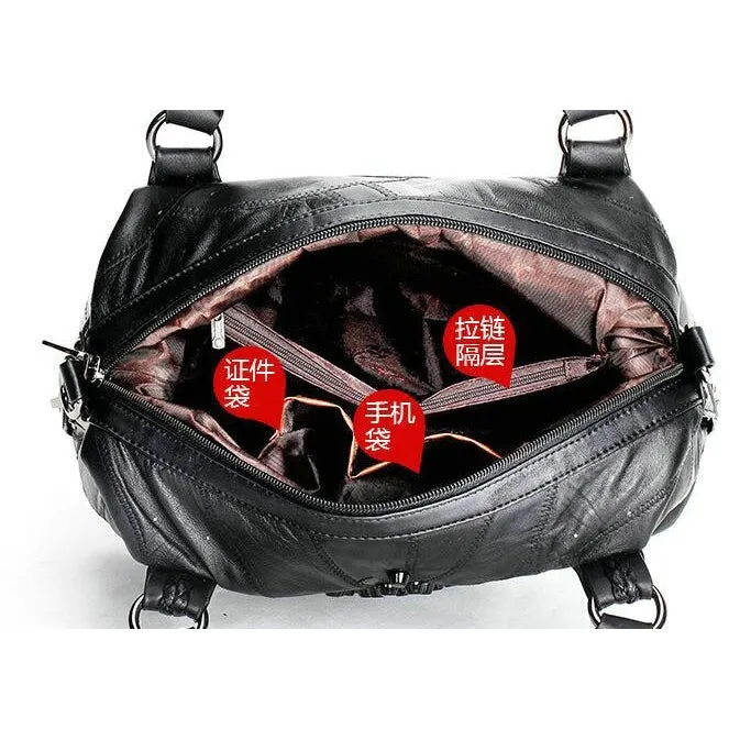 <bold>Tote  / Shoulder Bag <br>Genuine-Leather