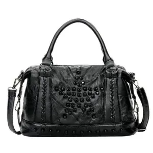 <bold>Tote  / Shoulder Bag <br>Genuine-Leather
