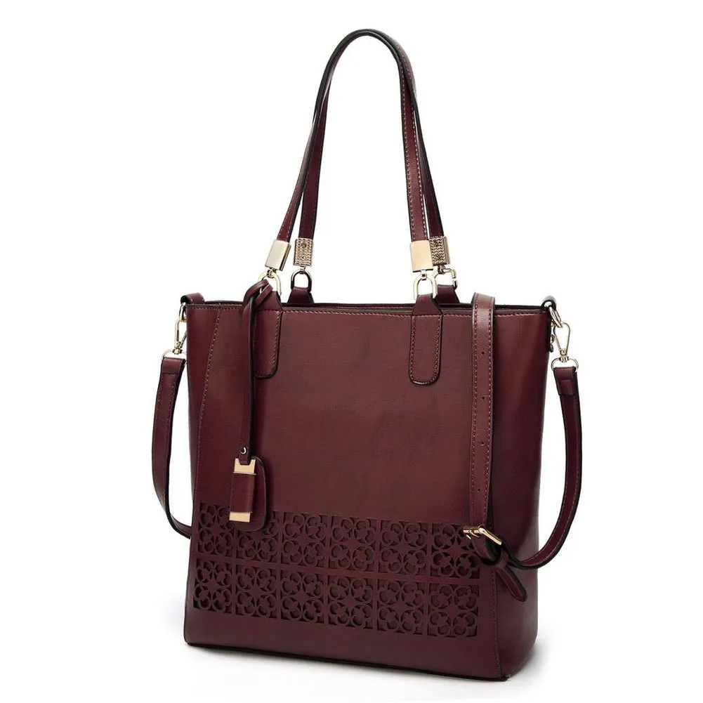 <bold>Tote / Shoulder Bag  <br>Vegan-Leather