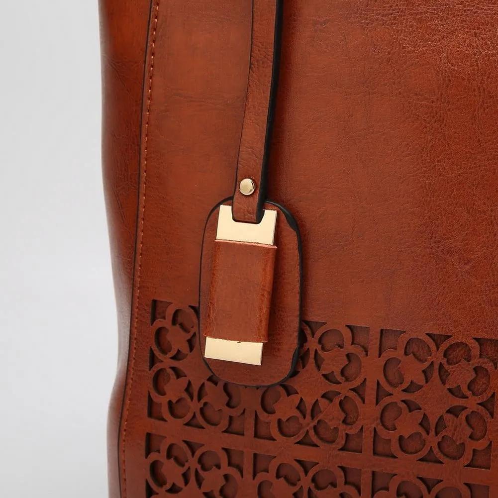 <bold>Tote / Shoulder Bag  <br>Vegan-Leather