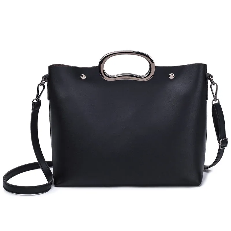 <bold>Tote / Shoulder Bag  <br>Vegan-Leather