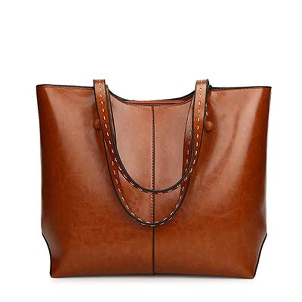 <bold>Tote / Shoulder Bag  <br>Vegan-Leather