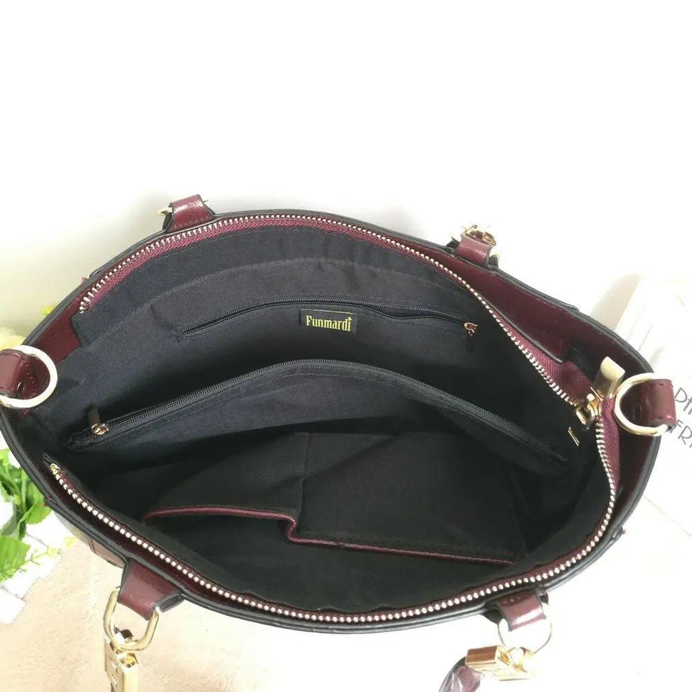 <bold>Tote / Shoulder Bag  <br>Vegan-Leather